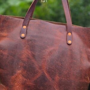 Leather Tote Bag